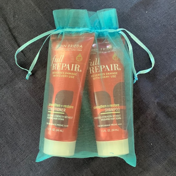 John Freida Full Repair Hair Care 1.5 oz Travel Size Shampoo & Conditioner 🆕 - Picture 1 of 6